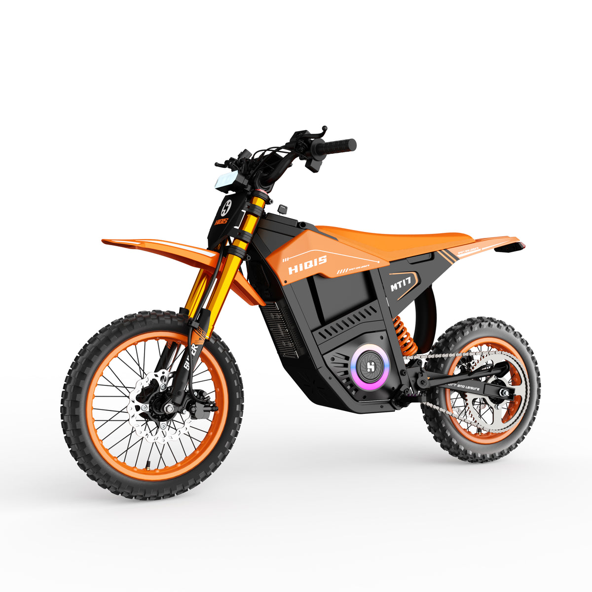 Mini moto elettrica fuoristrada HiQiS MT17 per adolescenti e giovani adulti