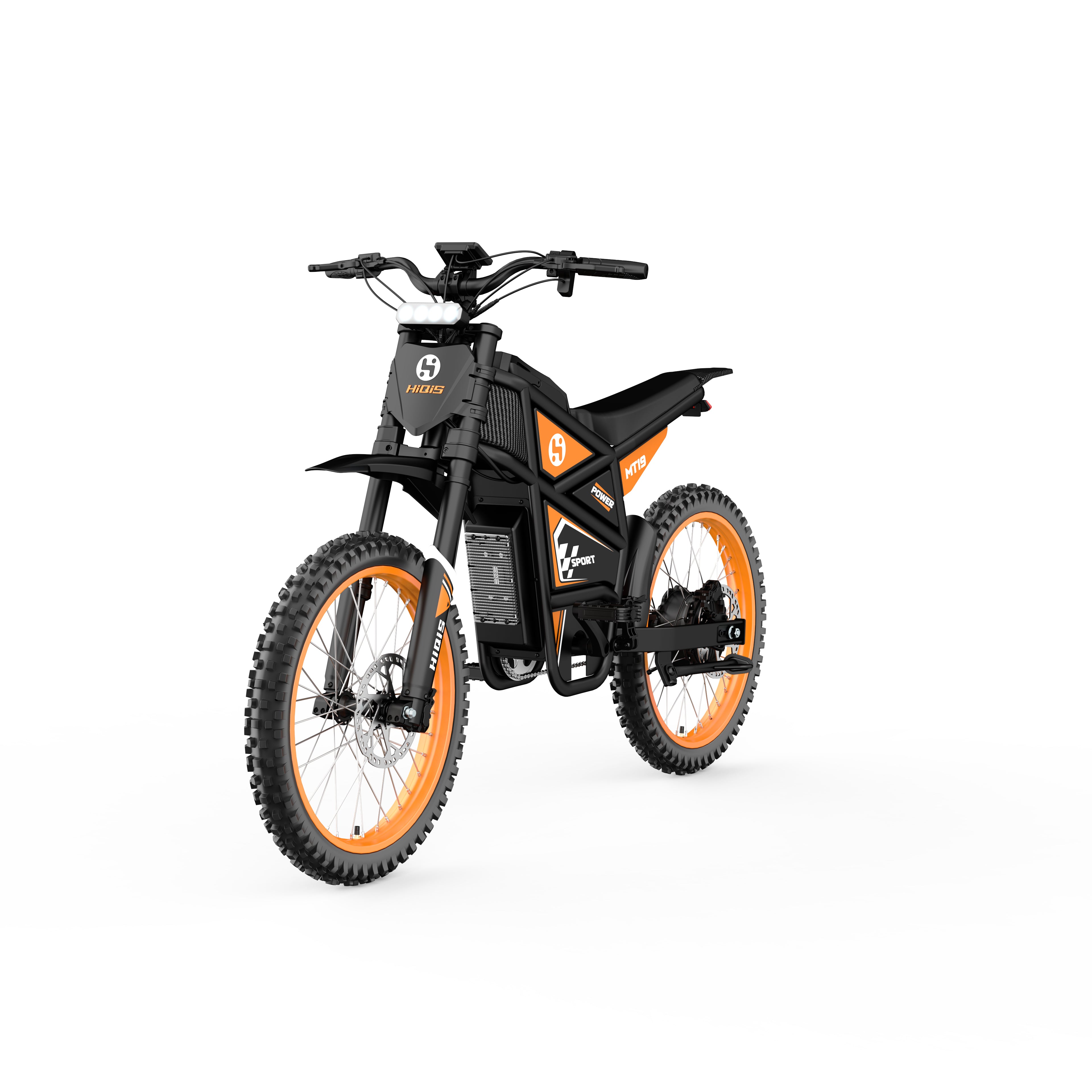 Mini moto elettrica fuoristrada HiQiS MT19 per adulti