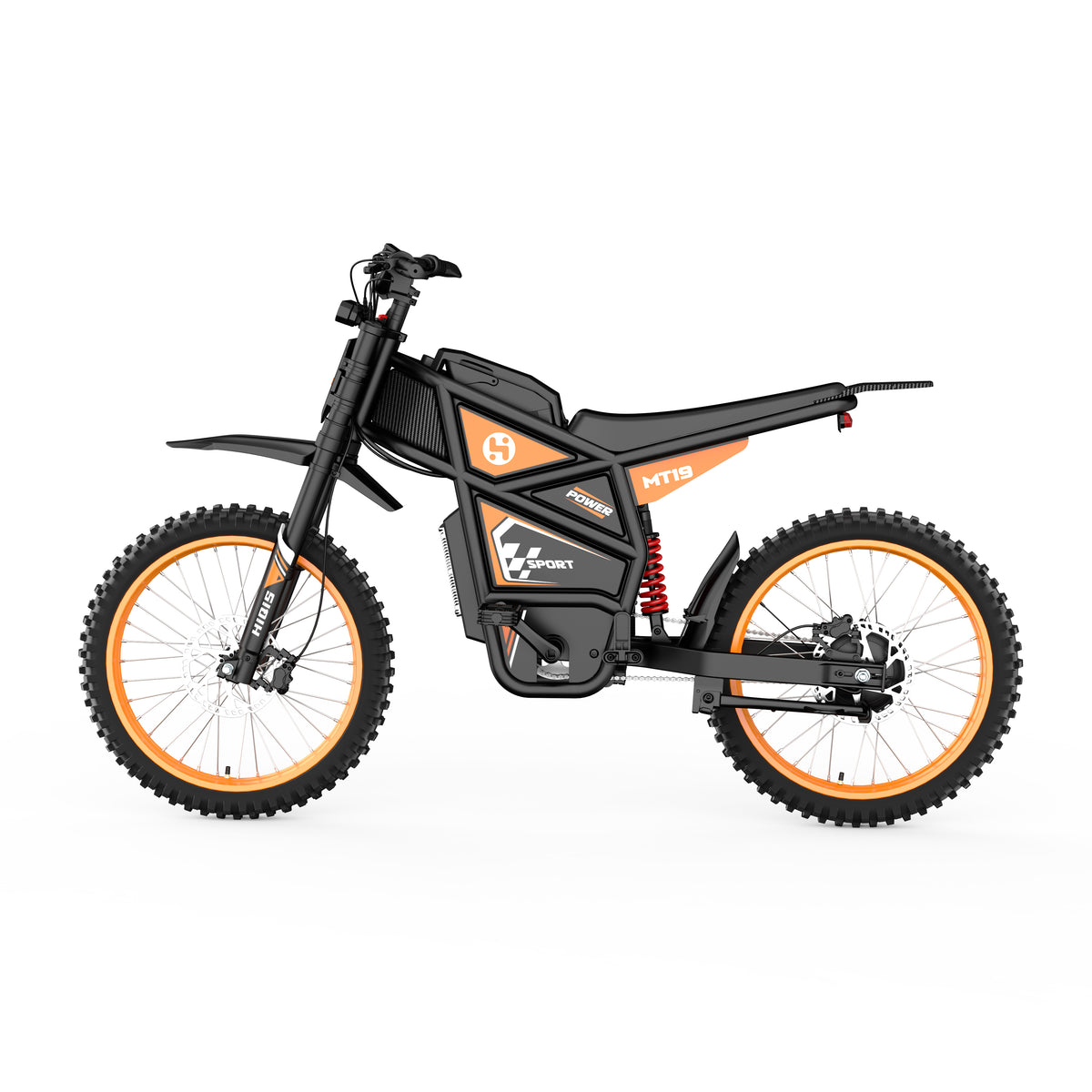 Mini moto elettrica fuoristrada HiQiS MT19 per adulti