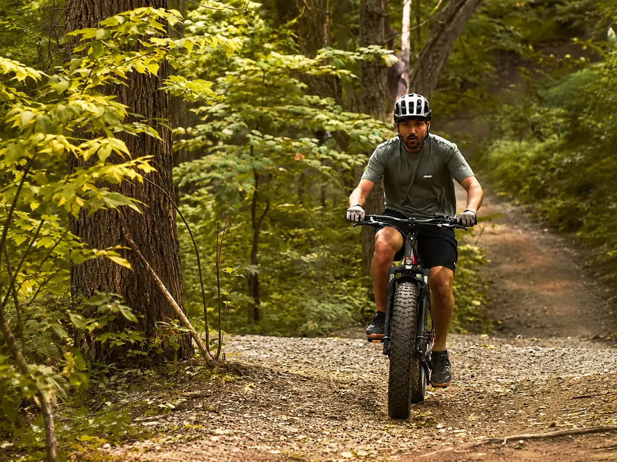 Explore Muddy Trails with a Powerful Fat Tire Electric Bike