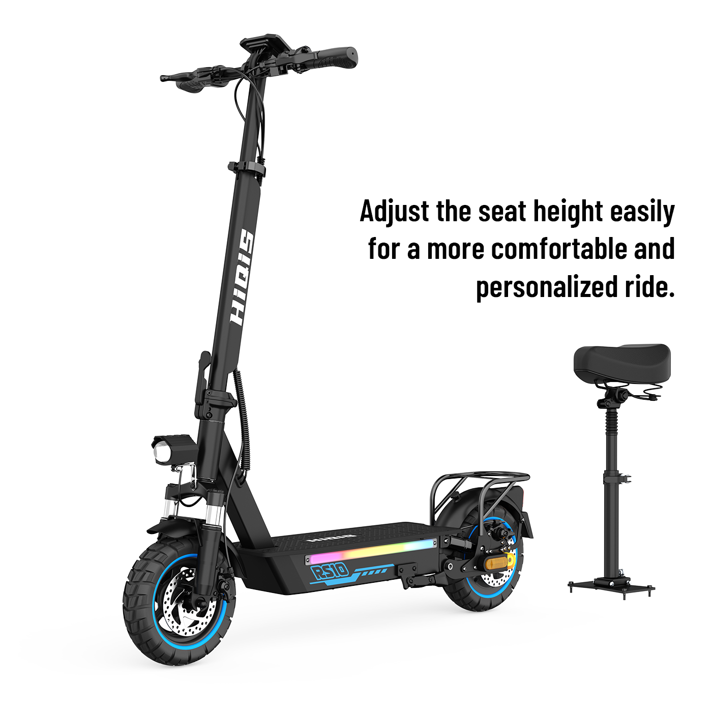 HiQiS RS10 Seated Electric Scooter