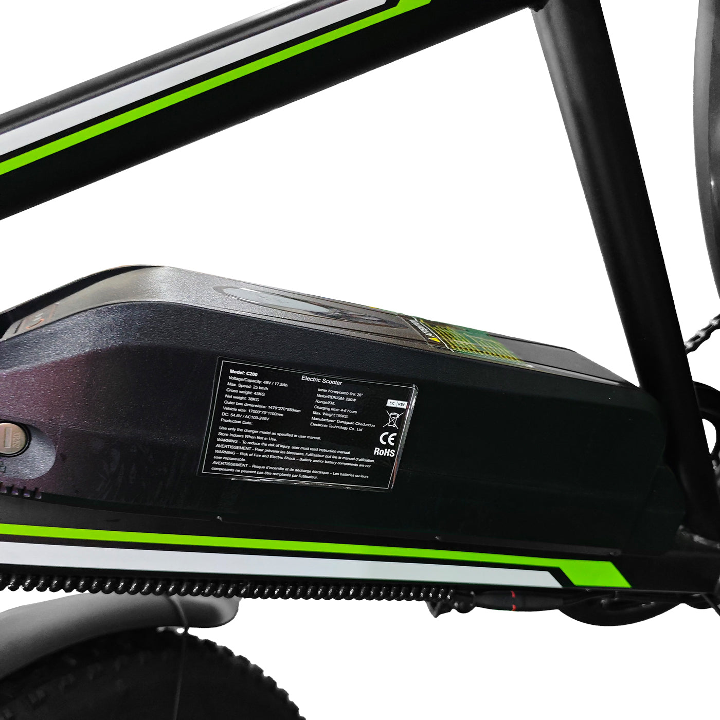 17.5Ah HiQiS Battery Pack(Compatible with c200)