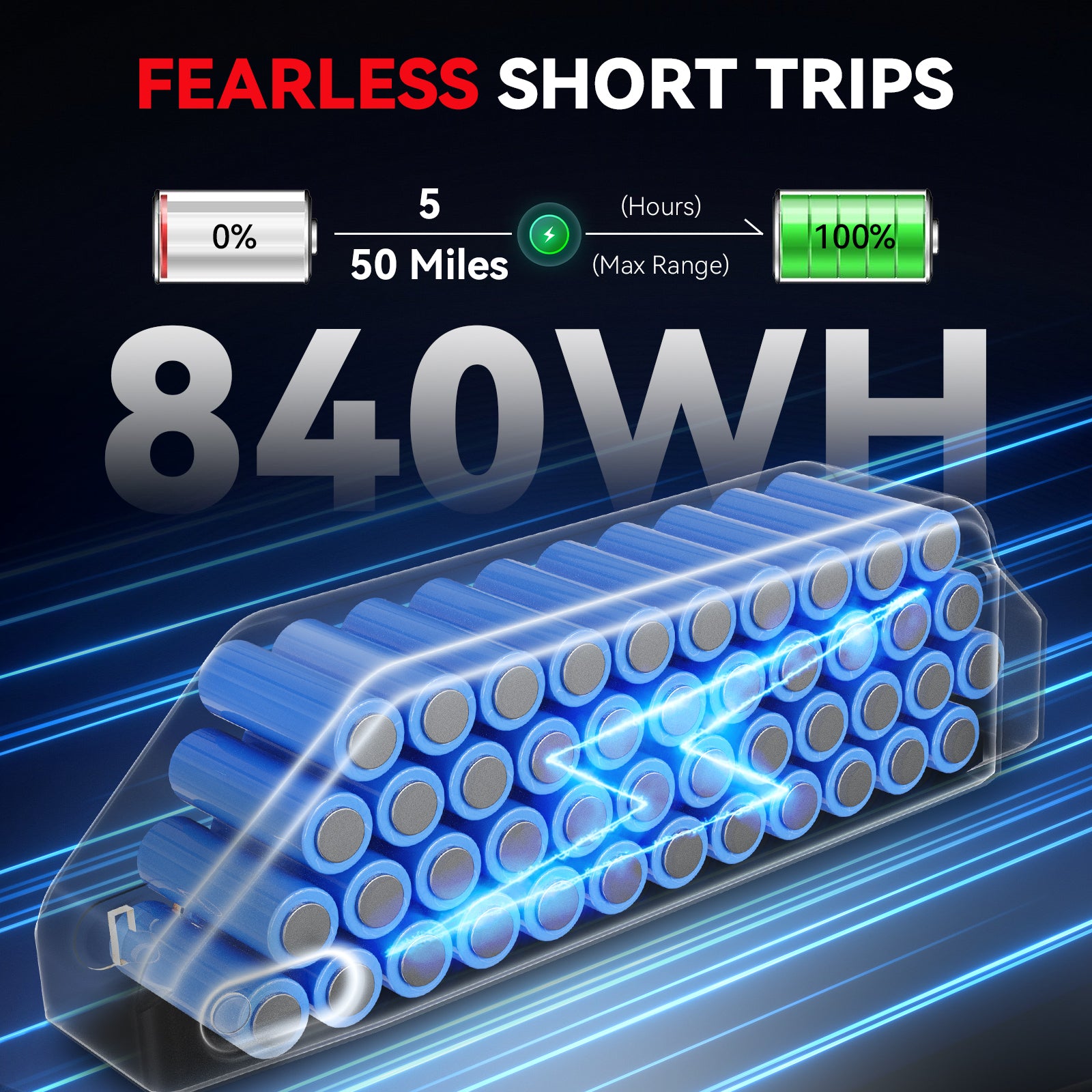 HiQiS C200 Mountain Fat Tire Electric Bike