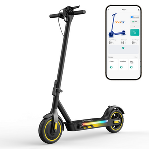 V10 Pro Scooter Elettrico da 500W con Pneumatici a Nido d'Api da 10 Pollici