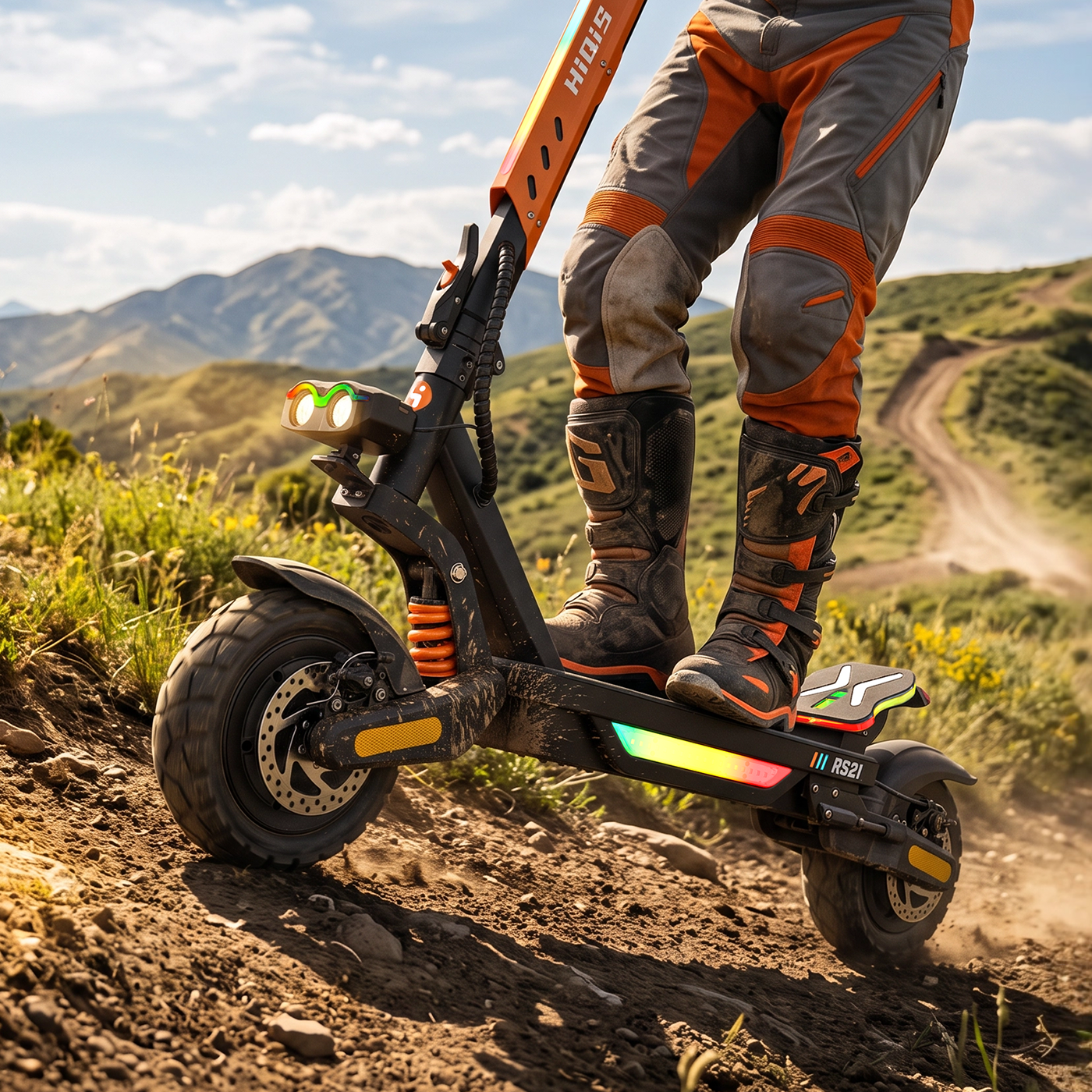 HiQiS RS21 MAX Dual Motor Off-Road Electric Scooter