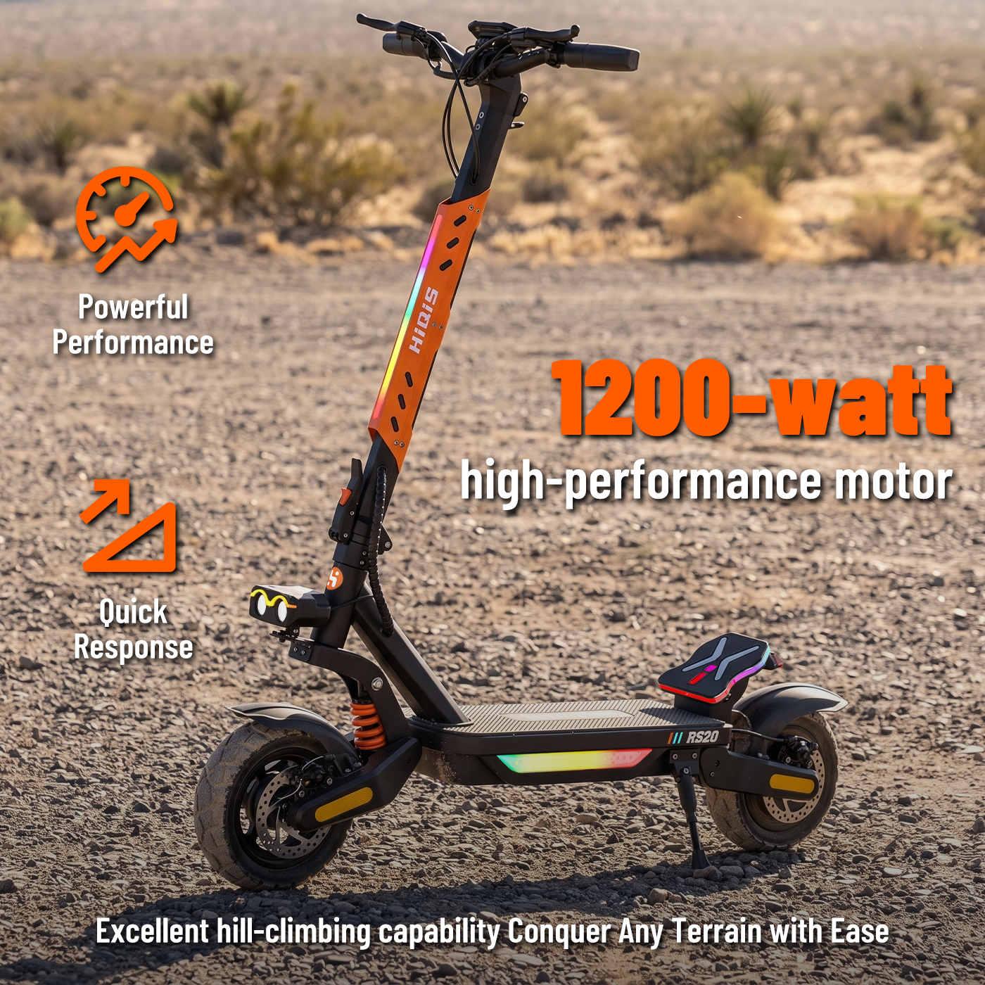 HiQiS RS20 MAX High Performance Off-Road Electric Scooter