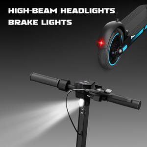 V10 Pro Scooter Elettrico da 500W con Pneumatici a Nido d'Api da 10 Pollici