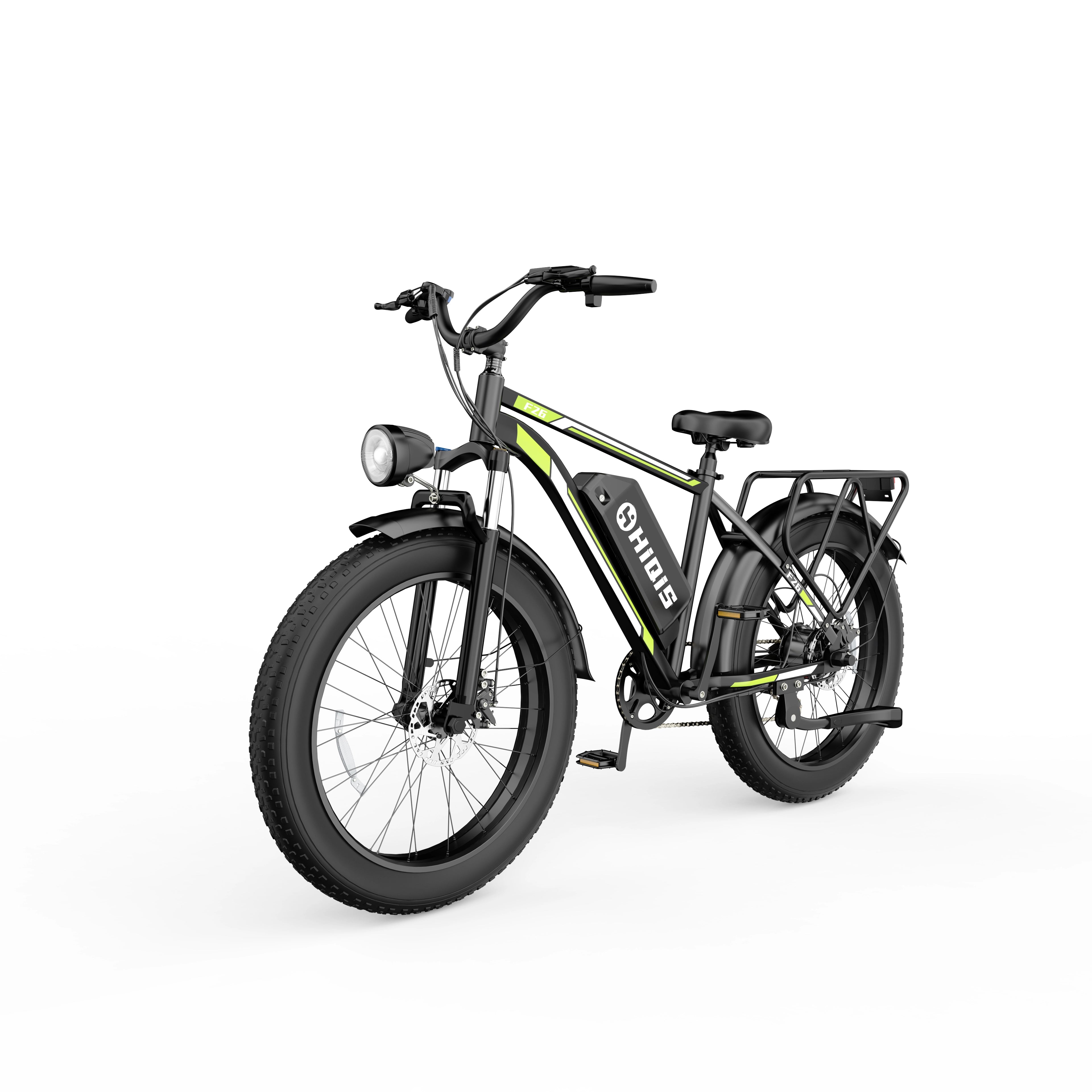 F26 Fat Tire Electric Bike | 1000W Power, 26×4.0 Tires Built for Adventure