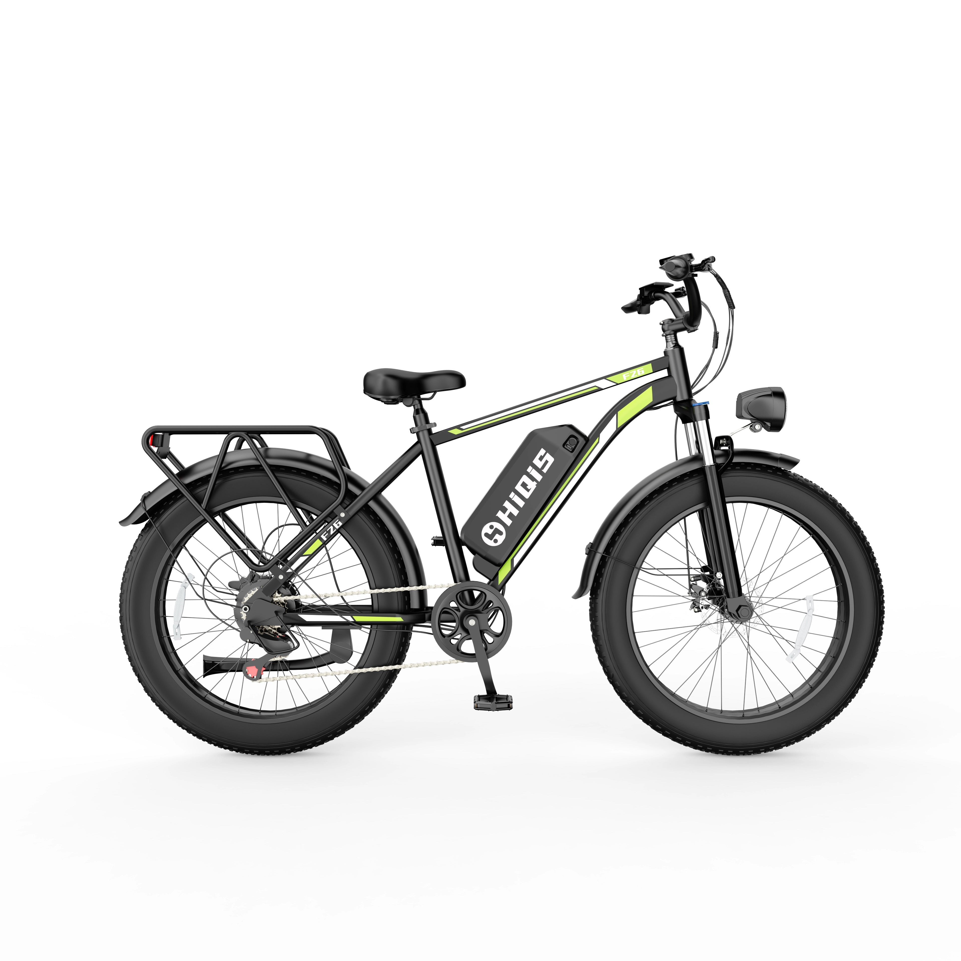 F26 Fat Tire Electric Bike | 1000W Power, 26×4.0 Tires Built for Adventure