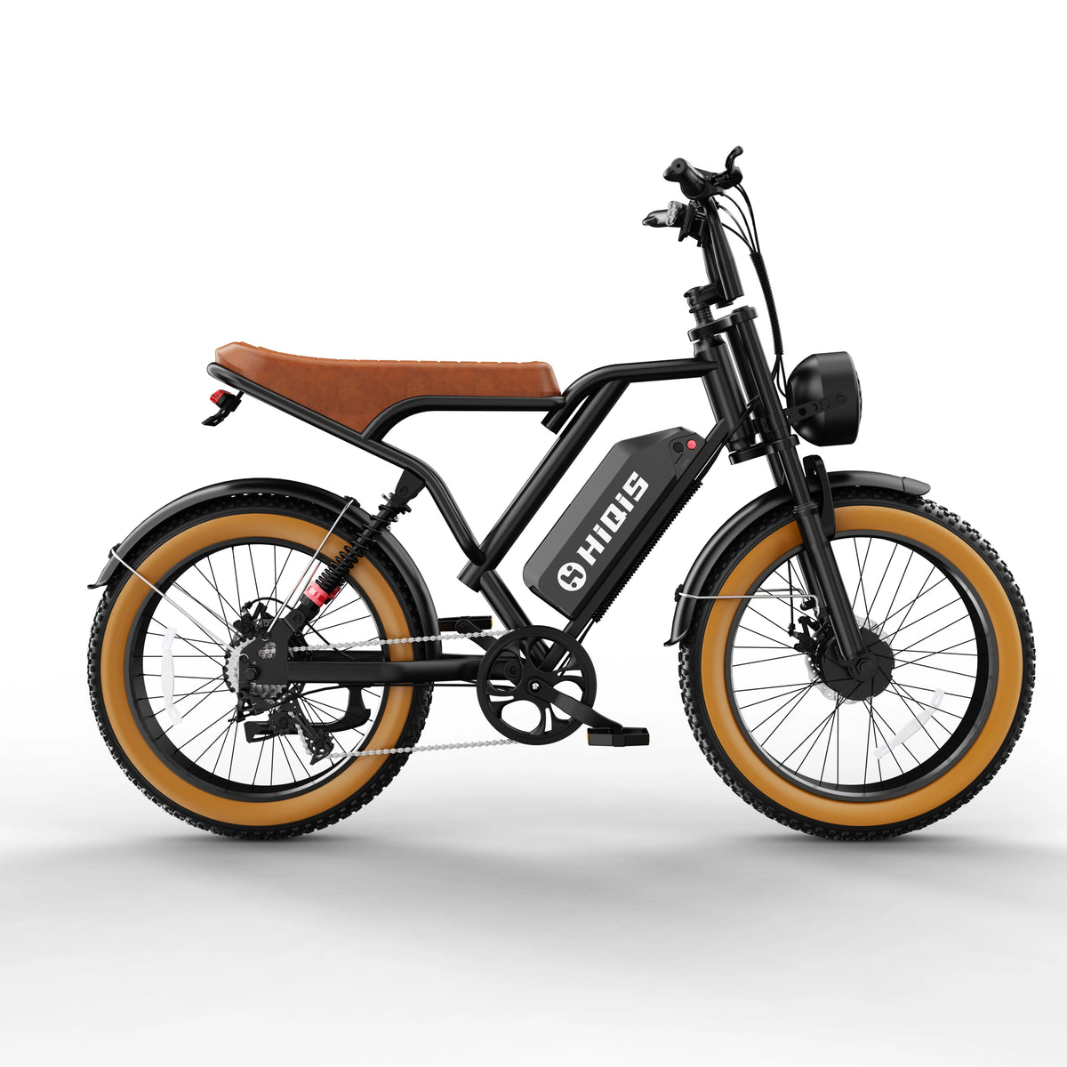 S8 Pro Dual Motor Fat Tire Electric Bike | 2000W Peak Power & 20×4.0 All-Terrain Tires