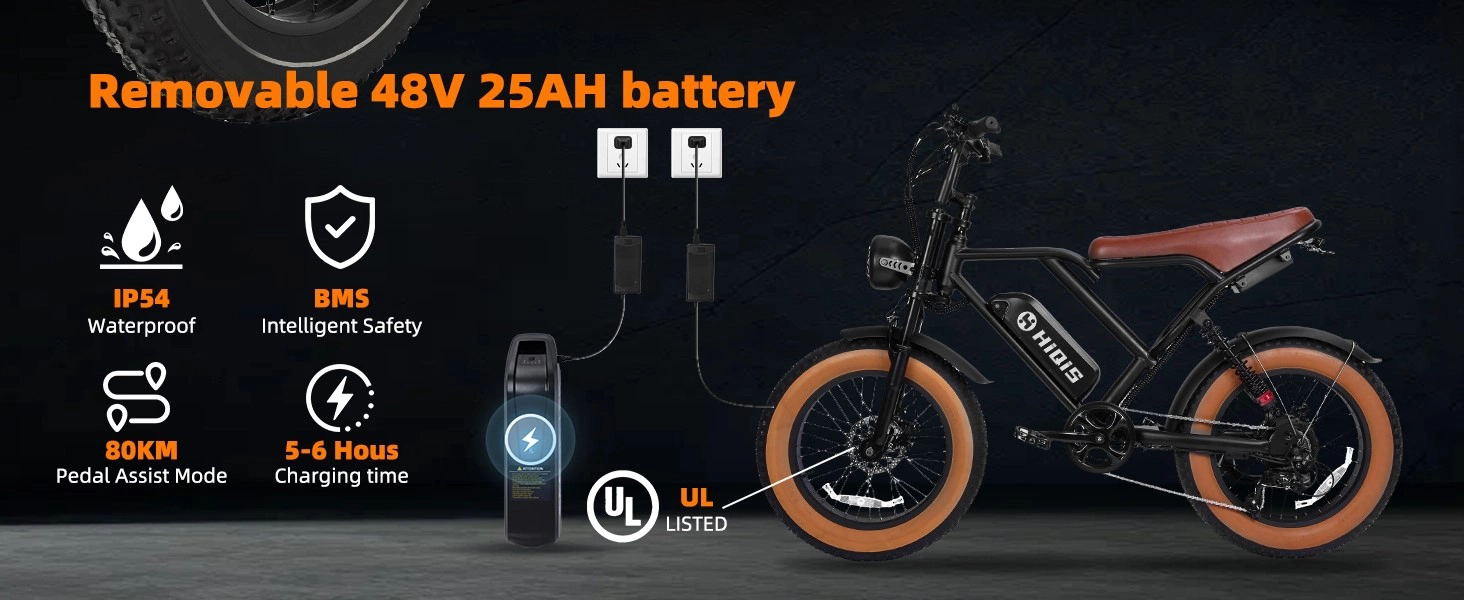 20 inch fat tire e-bike