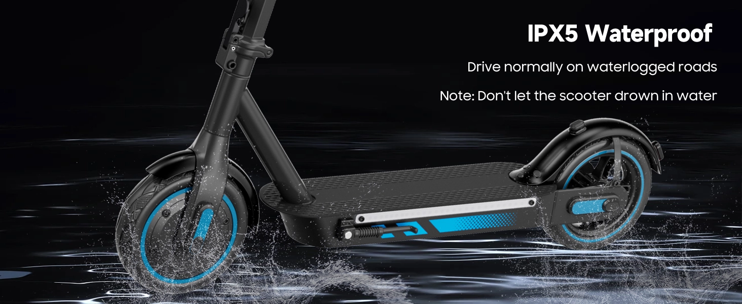 electric scooter with honeycomb tires